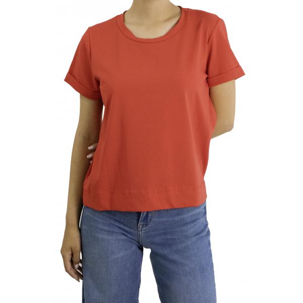 T-shirt tinta unita  girocollo